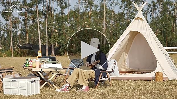 Amazon | Fengzel Outdoor ティピーテント ヘキサタープ付き 220